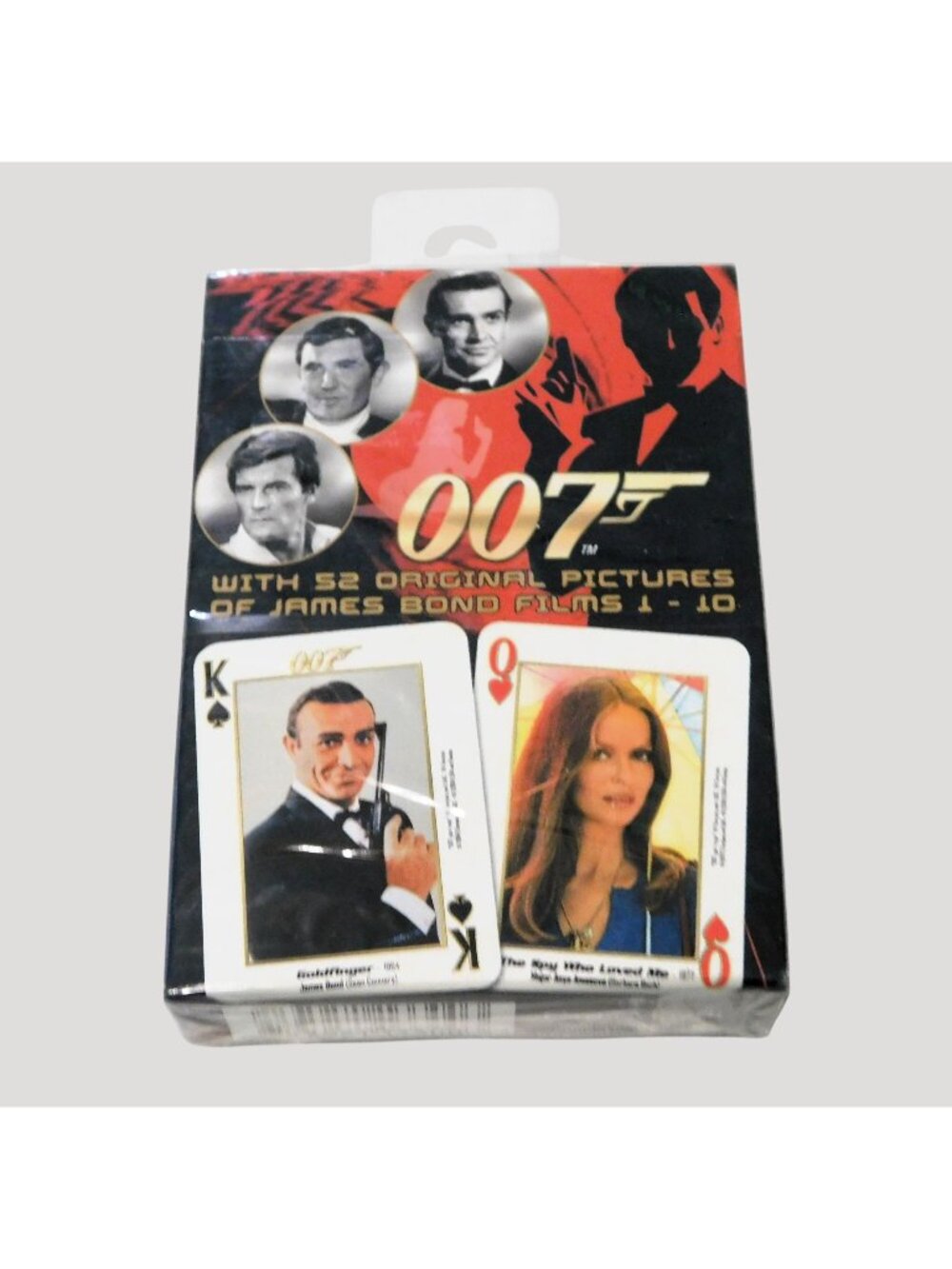 James Bond 007 Playing Cards Deck 52 Original Images from First 10 Films Sealed